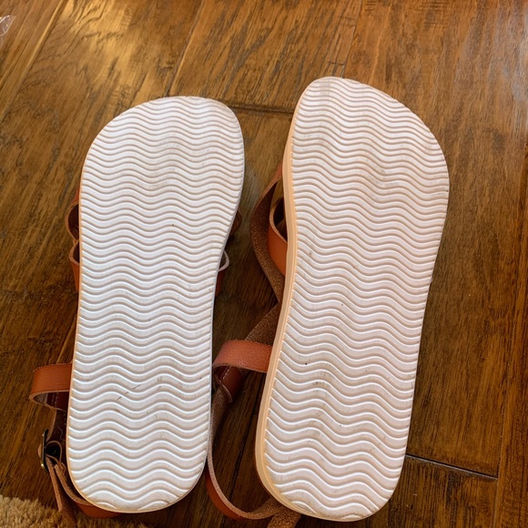 Not Rated Brown Sandals Size 6 - Picture 3 of 3